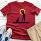 Female Golfer 3 Tee