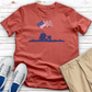 Soldiers Raising Flag Tee