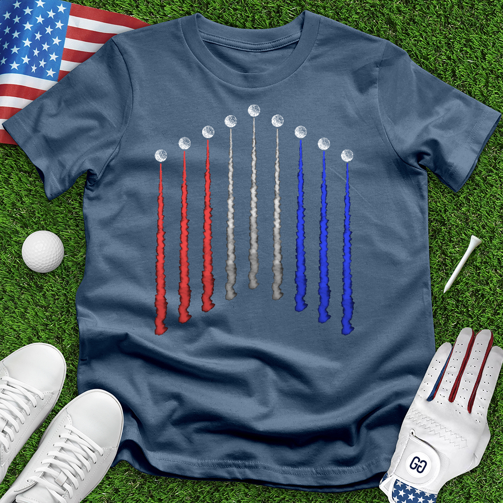 USA Golf Ball Trail Tee