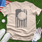 Eagle To The Golf Ball Tee