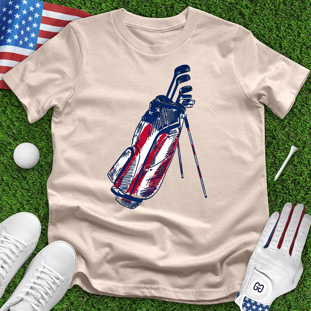 USA Golf Bag Tee