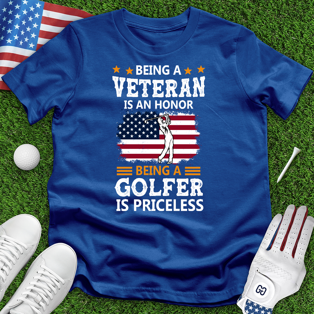 Veteran Priceless Golfer Tee