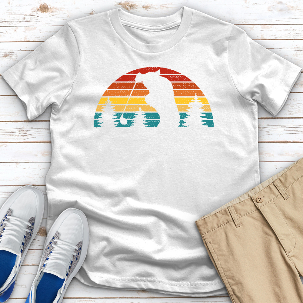 Sunset Golfer Tee