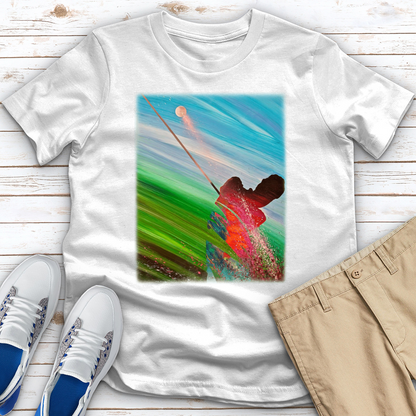 Watercolor Golfer Tee