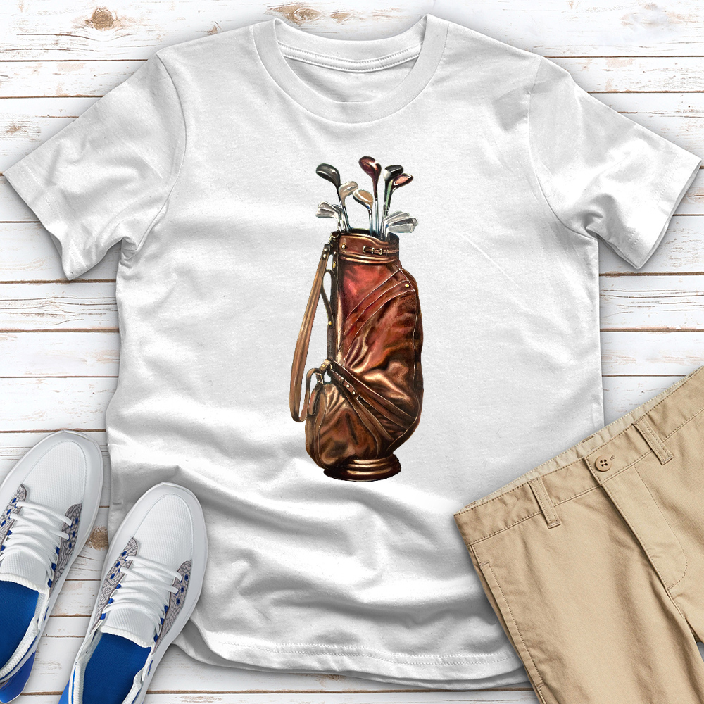 Old School Golf Bag Tee