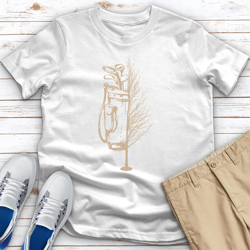 Golf Bag Tree Tee